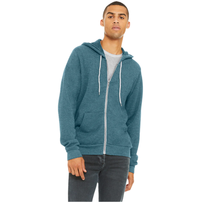 BELLA+CANVAS ® Unisex Sponge Fleece Full-Zip Hoodie