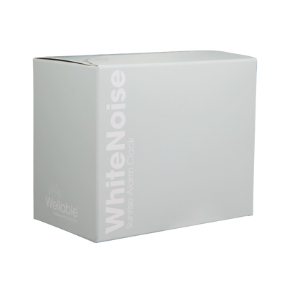 Wellable™ White Noise Sunrise Alarm Clock