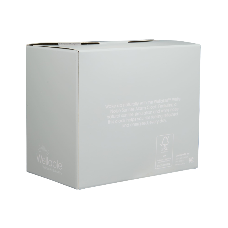 Wellable™ White Noise Sunrise Alarm Clock