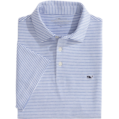 Vineyard Vines Men's Bradley Stripe Signature Sankaty Polo