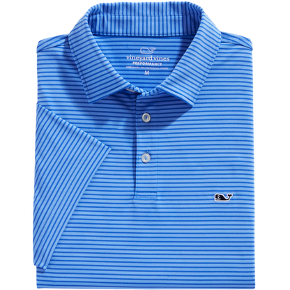 Vineyard Vines Men's Bradley Stripe Signature Sankaty Polo