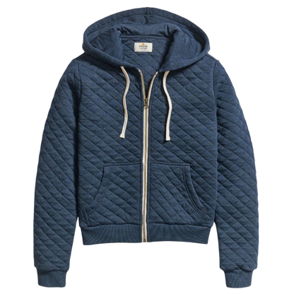 Marine Layer Women's Corbet Quilted Full Zip Hoodie