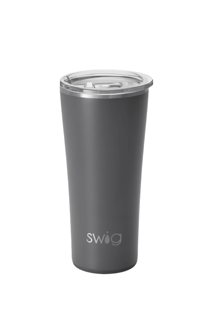 22 Oz. Swig Life™ Gray Stainless Steel Tumbler - Tumblers - SwagWear