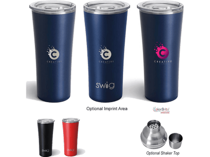 22 Oz. Swig Life™ Stainless Steel Tumbler - Tumblers - SwagWear