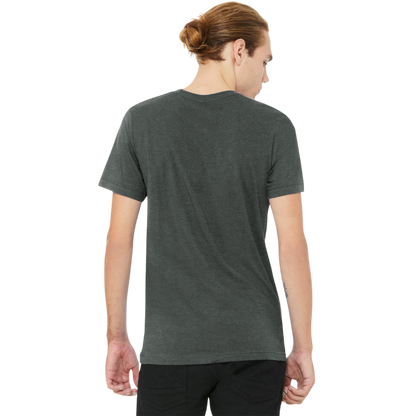 BELLA+CANVAS® Unisex Heather CVC V-Neck Tee
