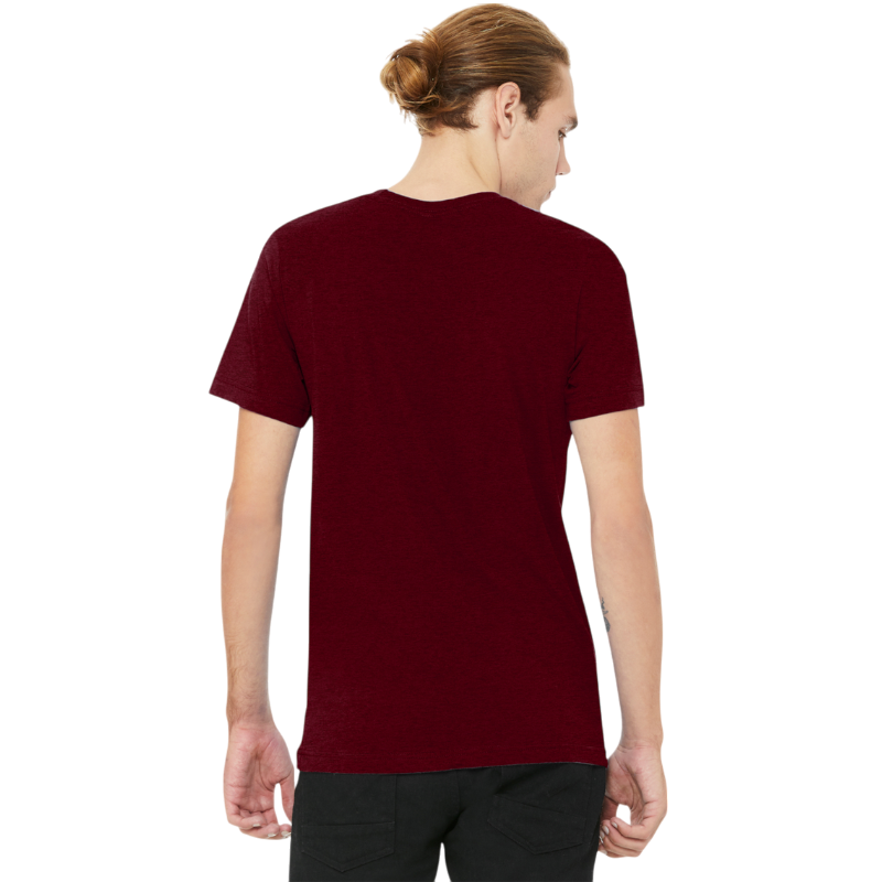 BELLA+CANVAS® Unisex Heather CVC V-Neck Tee