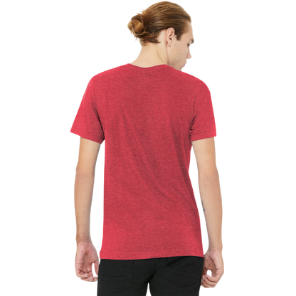 BELLA+CANVAS® Unisex Heather CVC V-Neck Tee
