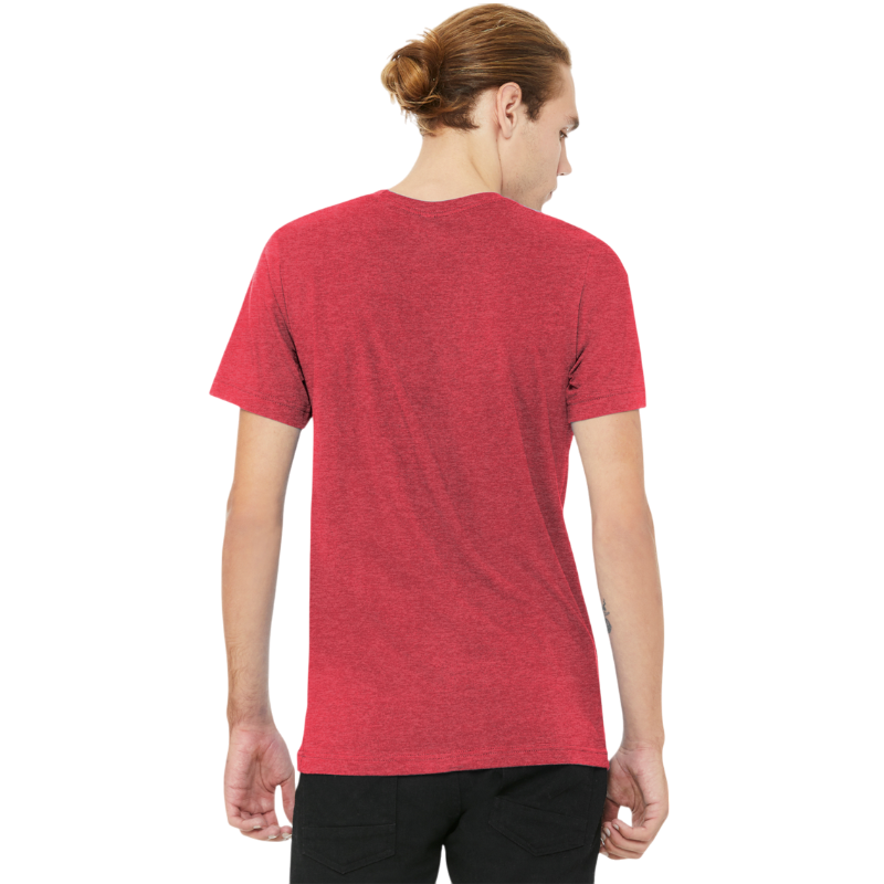 BELLA+CANVAS® Unisex Heather CVC V-Neck Tee