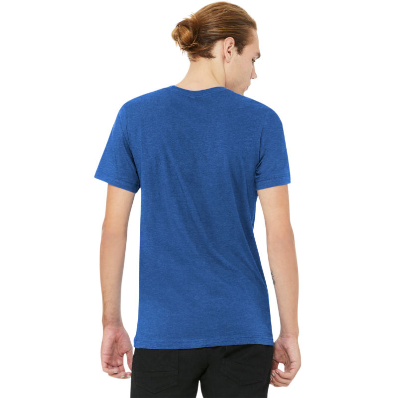 BELLA+CANVAS® Unisex Heather CVC V-Neck Tee