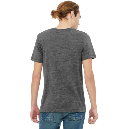 BELLA+CANVAS® Unisex Textured Jersey V-Neck Tee