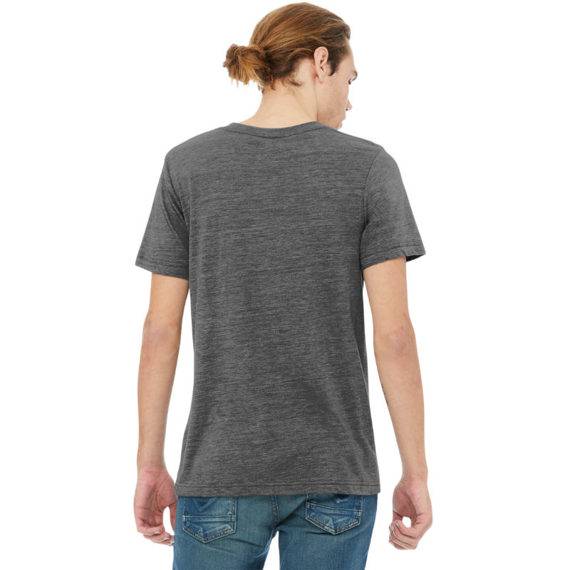 BELLA+CANVAS® Unisex Textured Jersey V-Neck Tee