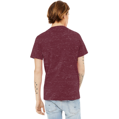 BELLA+CANVAS® Unisex Textured Jersey V-Neck Tee