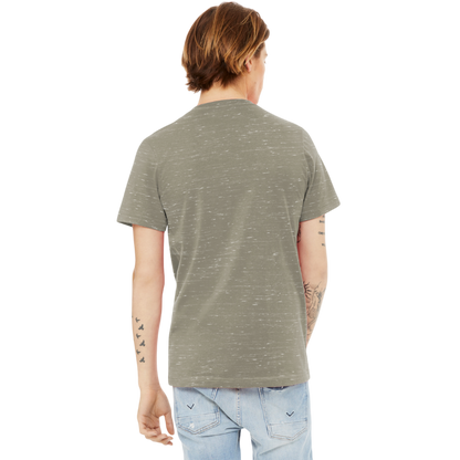 BELLA+CANVAS® Unisex Textured Jersey V-Neck Tee