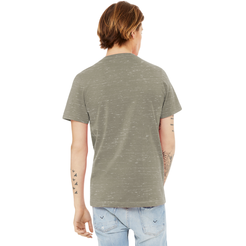 BELLA+CANVAS® Unisex Textured Jersey V-Neck Tee