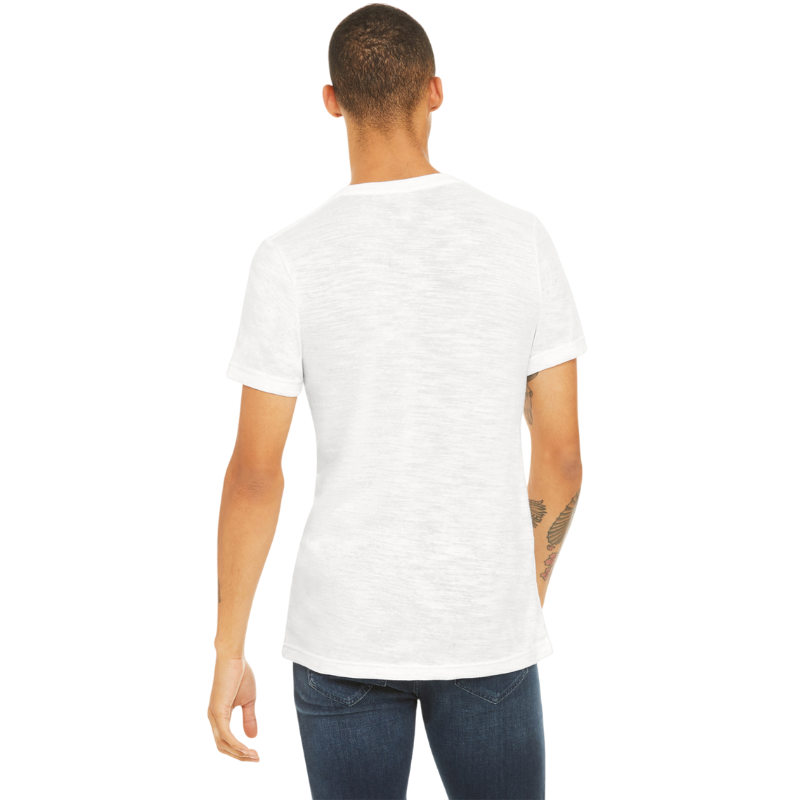 BELLA+CANVAS® Unisex Textured Jersey V-Neck Tee