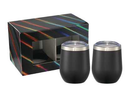 Corzo Cup 12oz 2 in 1 Gift Set