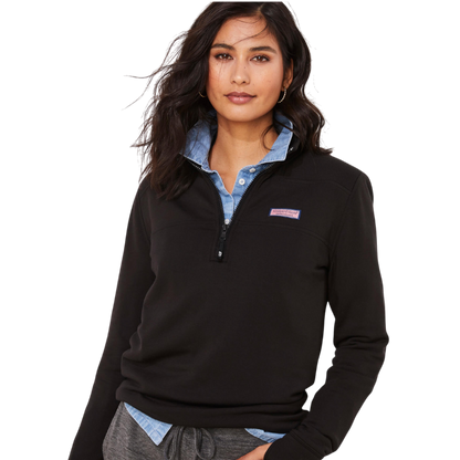 Vineyard Vines Women's Dreamcloth Relaxed Shep Quarter-Zip