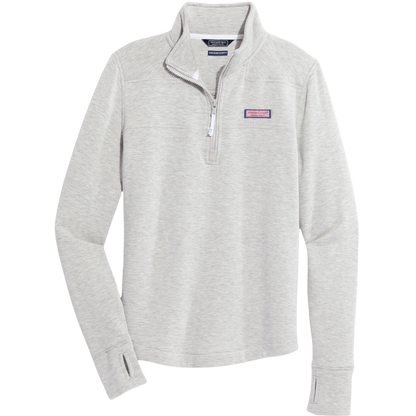 Vineyard Vines Women's Dreamcloth Relaxed Shep Quarter-Zip