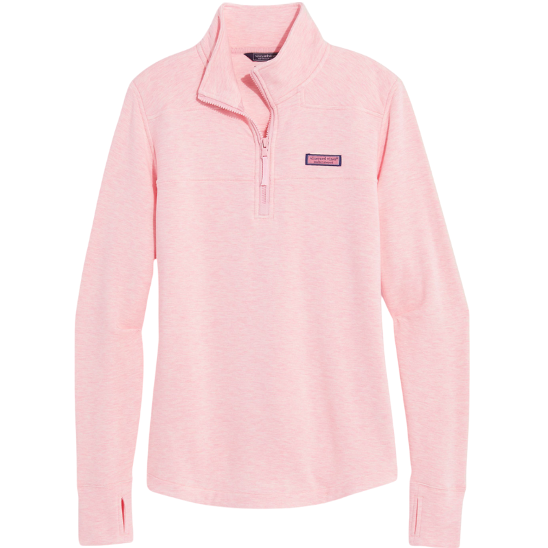 Vineyard Vines Women's Dreamcloth Relaxed Shep Quarter-Zip