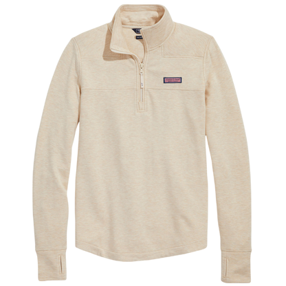 Vineyard Vines Women's Dreamcloth Relaxed Shep Quarter-Zip
