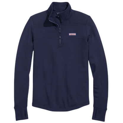 Vineyard Vines Women's Dreamcloth Relaxed Shep Quarter-Zip