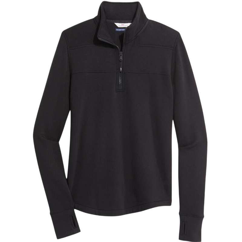 Vineyard Vines Women's Blank Dreamcloth Shep Quarter-Zip
