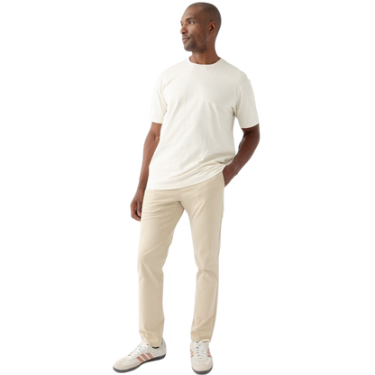 Man in olive tee with white background |Color:Olive