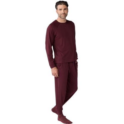 Cozy Earth Men's Ultra-Soft Bamboo Pullover Crew
