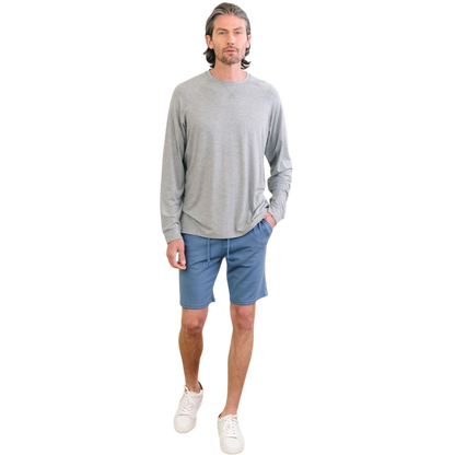 Cozy Earth Men's Bamboo Stretch-Knit Long Sleeve