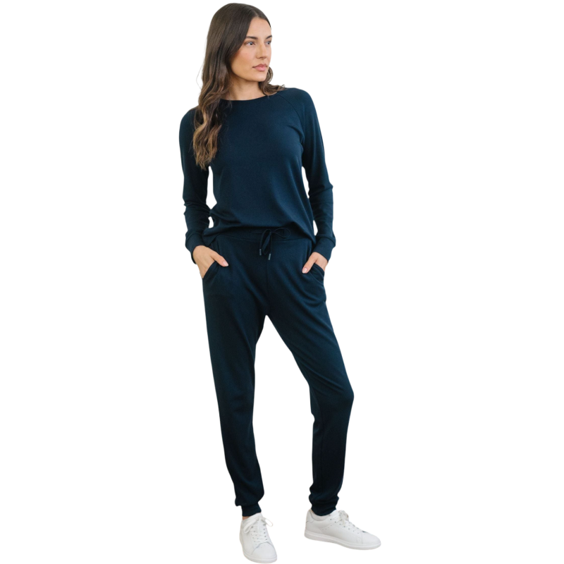 Cozy Earth Women's Ultra-Soft Bamboo Pullover Crew