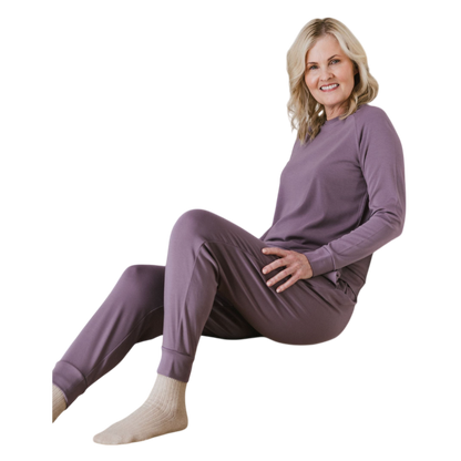 Cozy Earth Women's Ultra-Soft Bamboo Pullover Crew