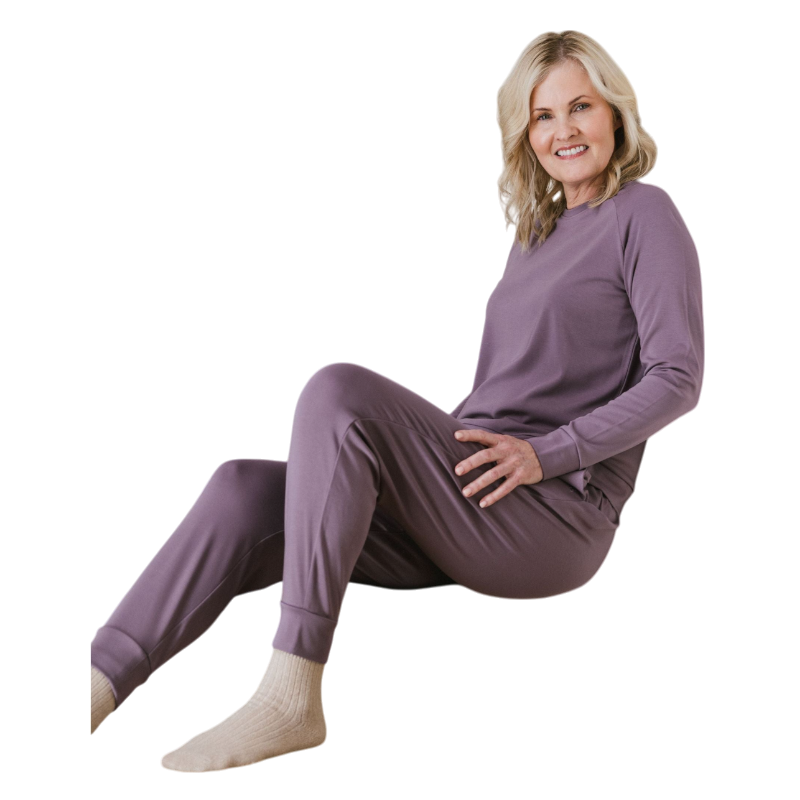 Cozy Earth Women's Ultra-Soft Bamboo Pullover Crew
