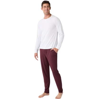 Cozy Earth Men's Bamboo Stretch-Knit Long Sleeve