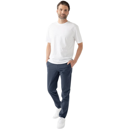 Man in olive tee with white background |Color:Olive