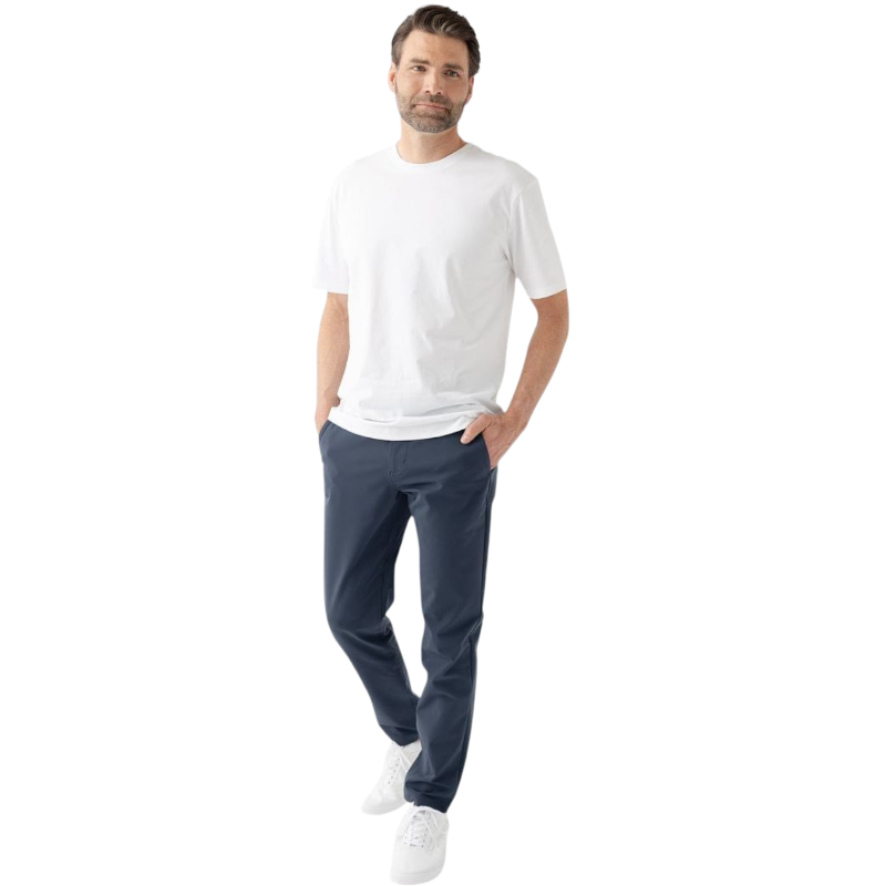 Man in olive tee with white background |Color:Olive