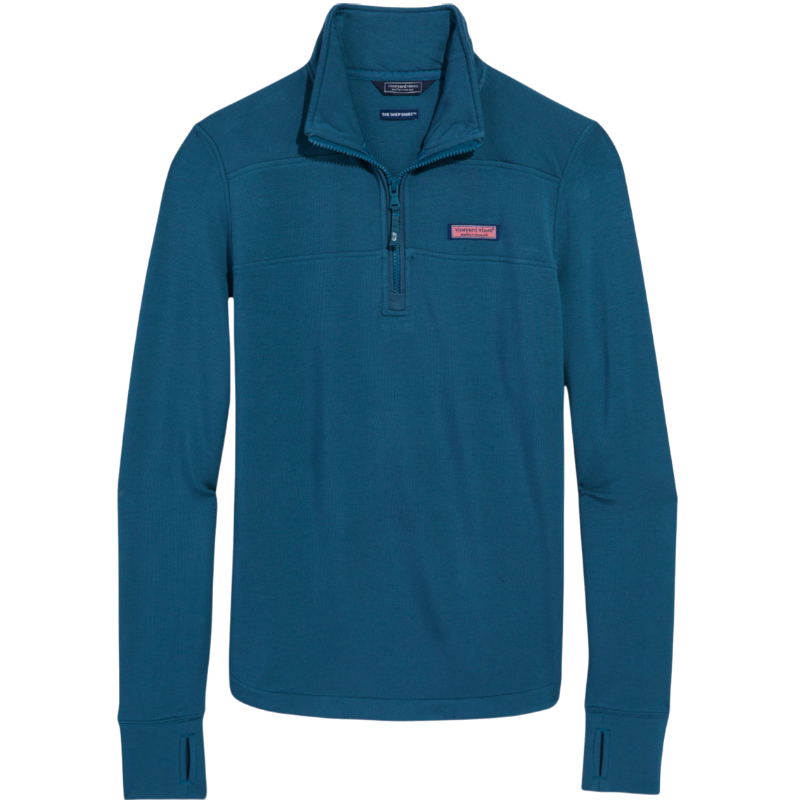 Vineyard Vines Women's Dreamcloth Relaxed Shep Quarter-Zip