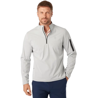 3 - Layer Quarter Zip Shell Jacket - Pullovers - SwagWear