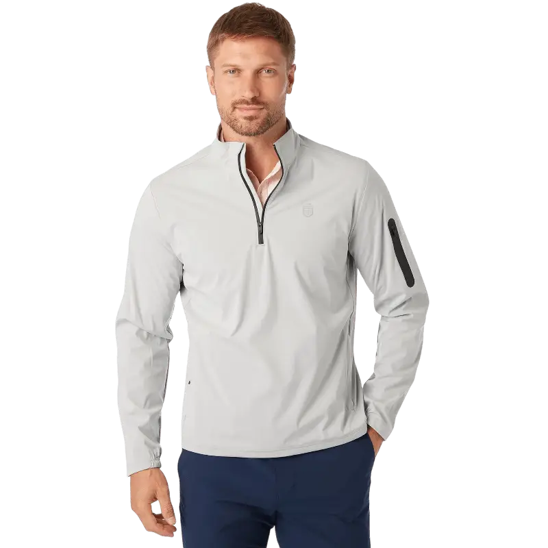 3 - Layer Quarter Zip Shell Jacket - Pullovers - SwagWear