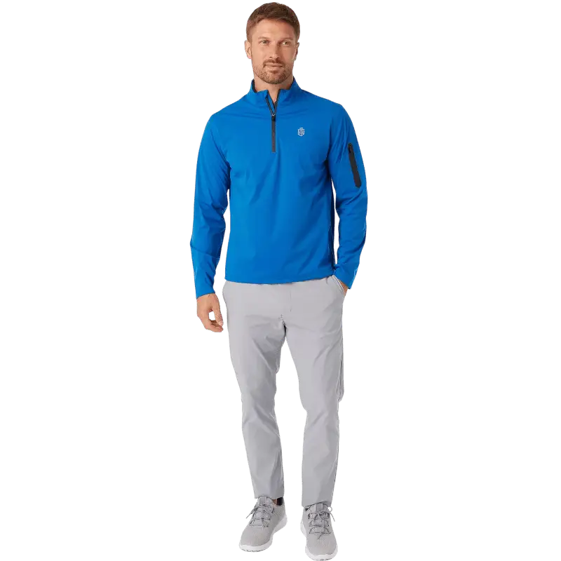 3 - Layer Quarter Zip Shell Jacket - Pullovers - SwagWear