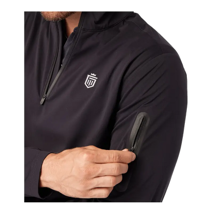 3 - Layer Quarter Zip Shell Jacket - Pullovers - SwagWear