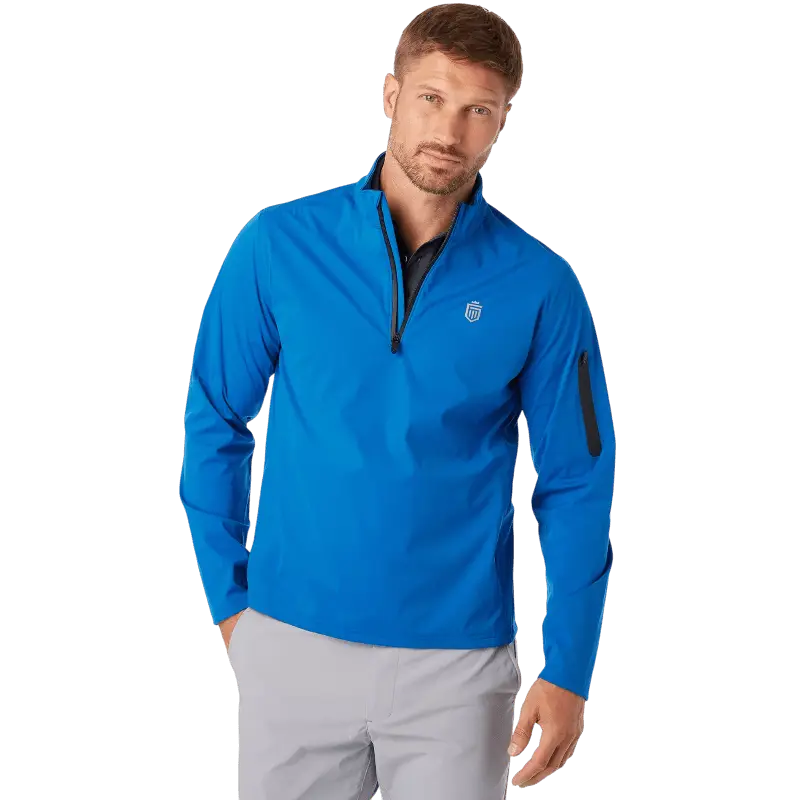 3 - Layer Quarter Zip Shell Jacket - Pullovers - SwagWear