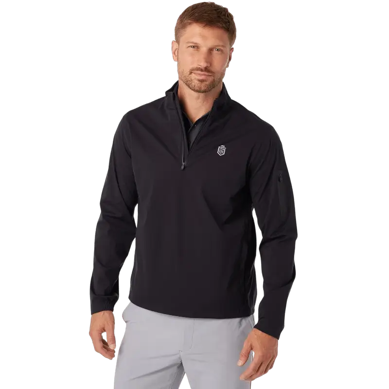 3 - Layer Quarter Zip Shell Jacket - Pullovers - SwagWear