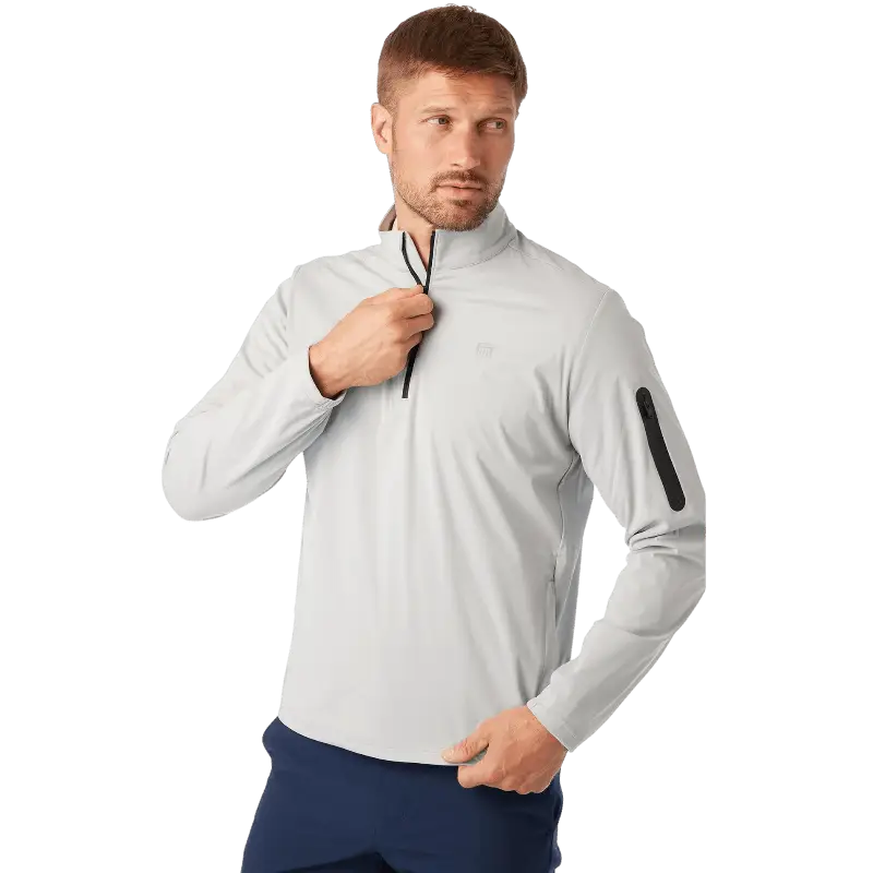 3 - Layer Quarter Zip Shell Jacket - Pullovers - SwagWear