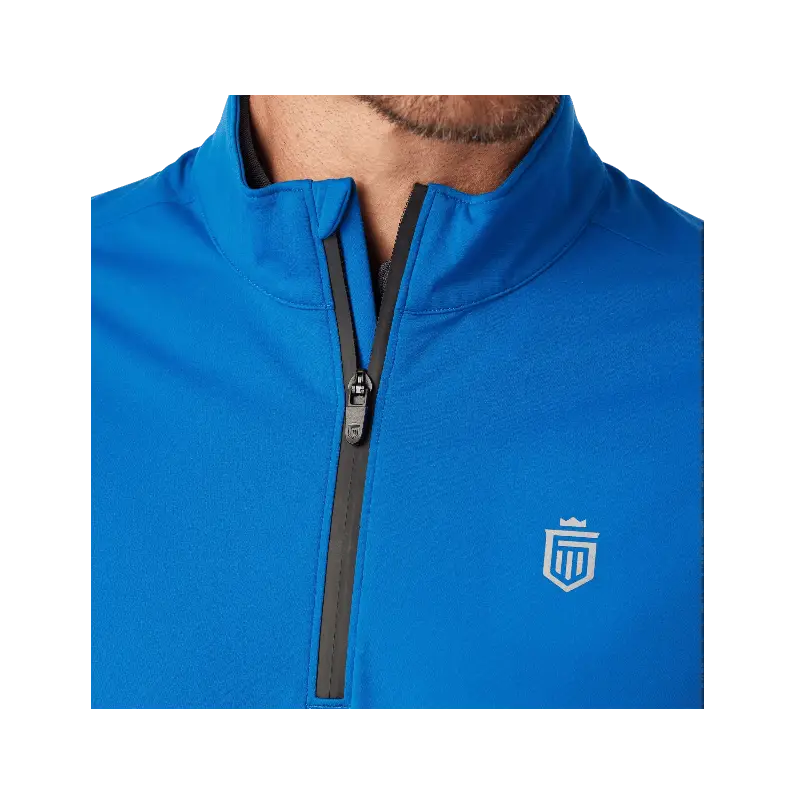 3 - Layer Quarter Zip Shell Jacket - Pullovers - SwagWear