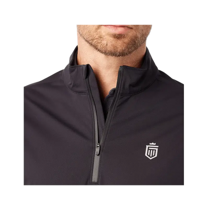 3 - Layer Quarter Zip Shell Jacket - Pullovers - SwagWear