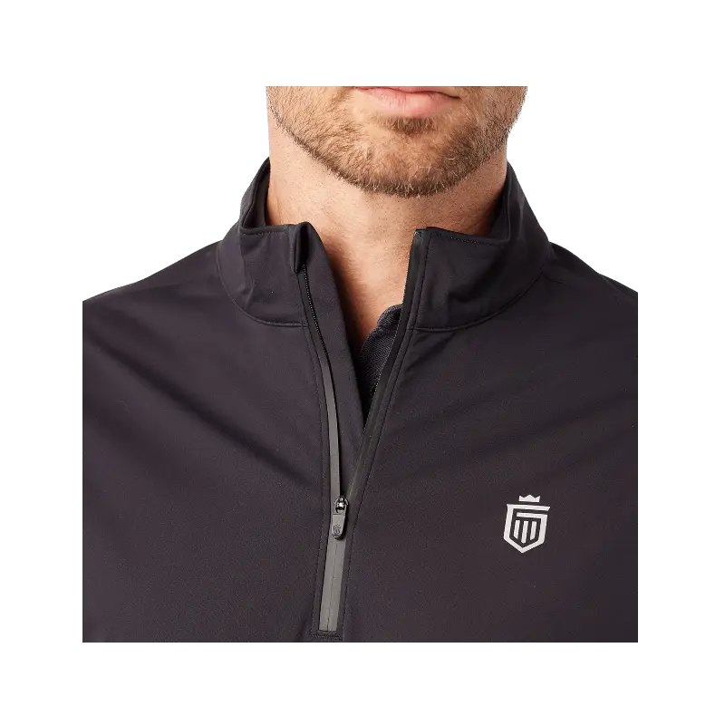 3 - Layer Quarter Zip Shell Jacket - Pullovers - SwagWear