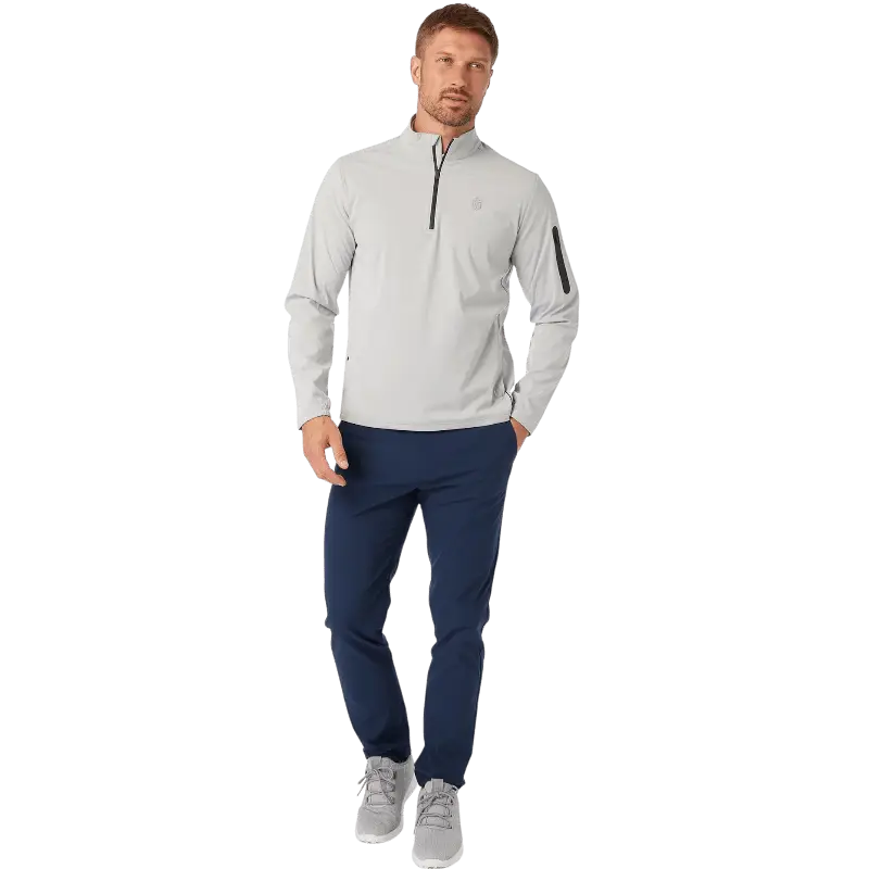 3 - Layer Quarter Zip Shell Jacket - Pullovers - SwagWear