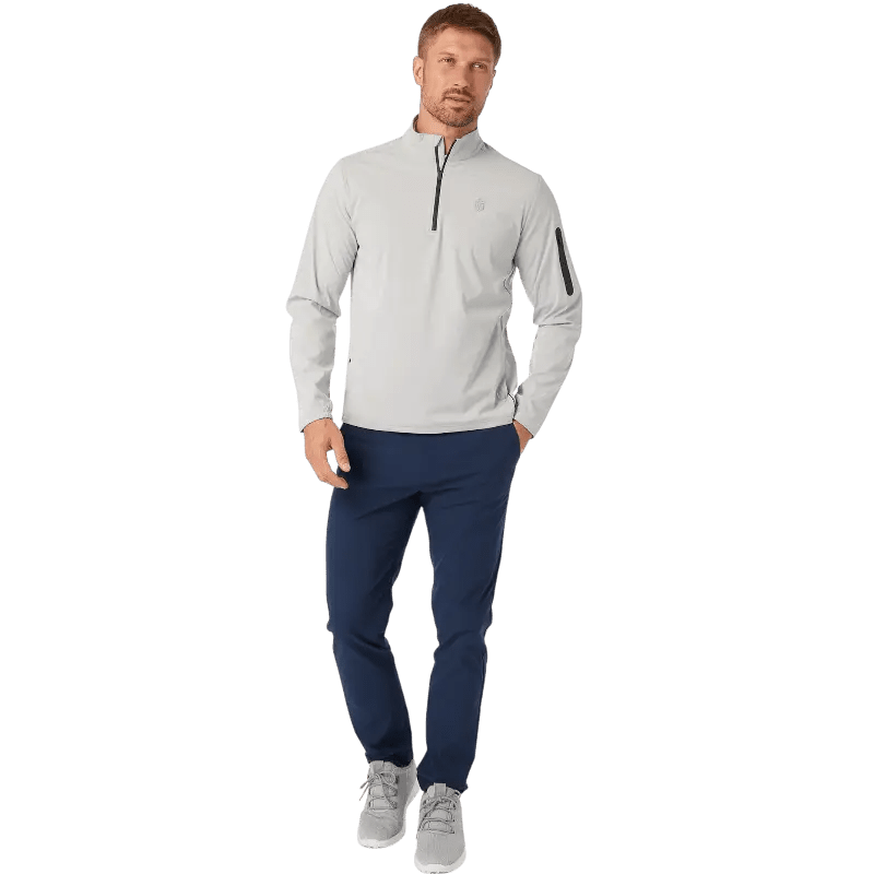 3-Layer Quarter Zip Shell Jacket - Pullovers - SwagWear