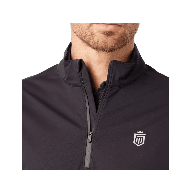 3-Layer Quarter Zip Shell Jacket - Pullovers - SwagWear