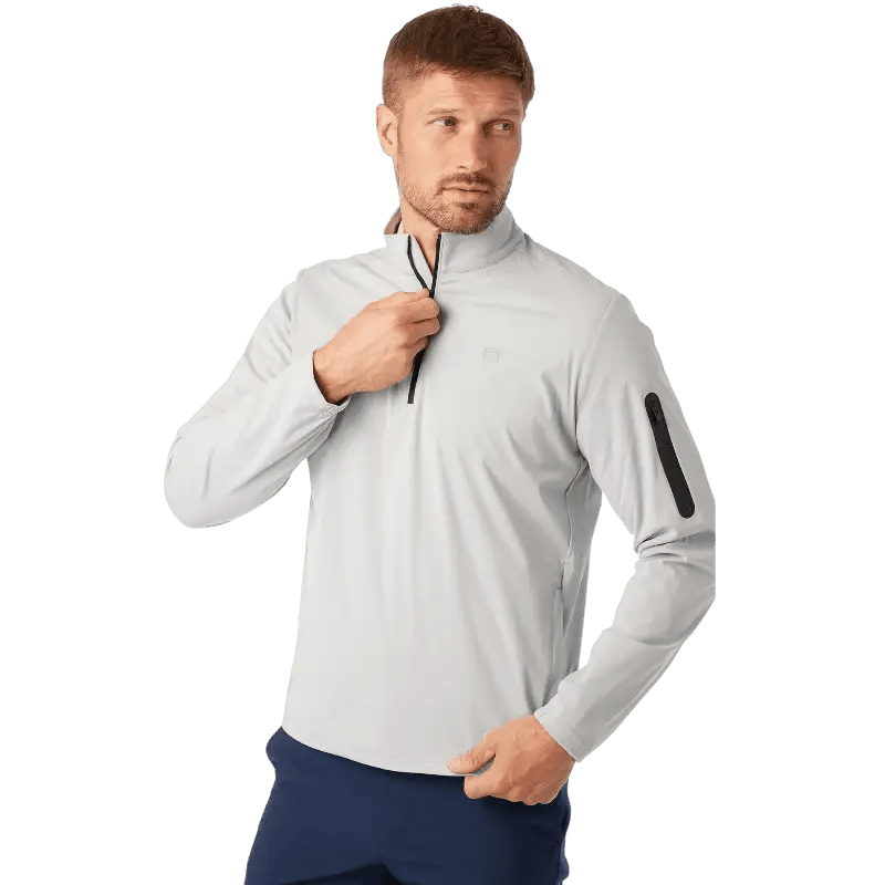 3-Layer Quarter Zip Shell Jacket - Pullovers - SwagWear